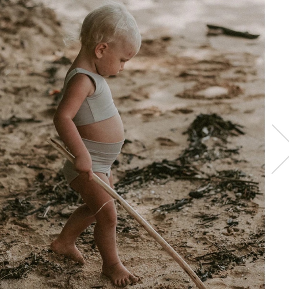 The Simple Folk Bikini Top Dune Neutral Tan Cream - Picture 7 of 16